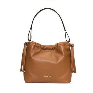 Michael Kors Angelina Leather Shoulder Bag
